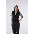 Unisex Jersey Knit 4-Button V-Neck Cardigan Vest